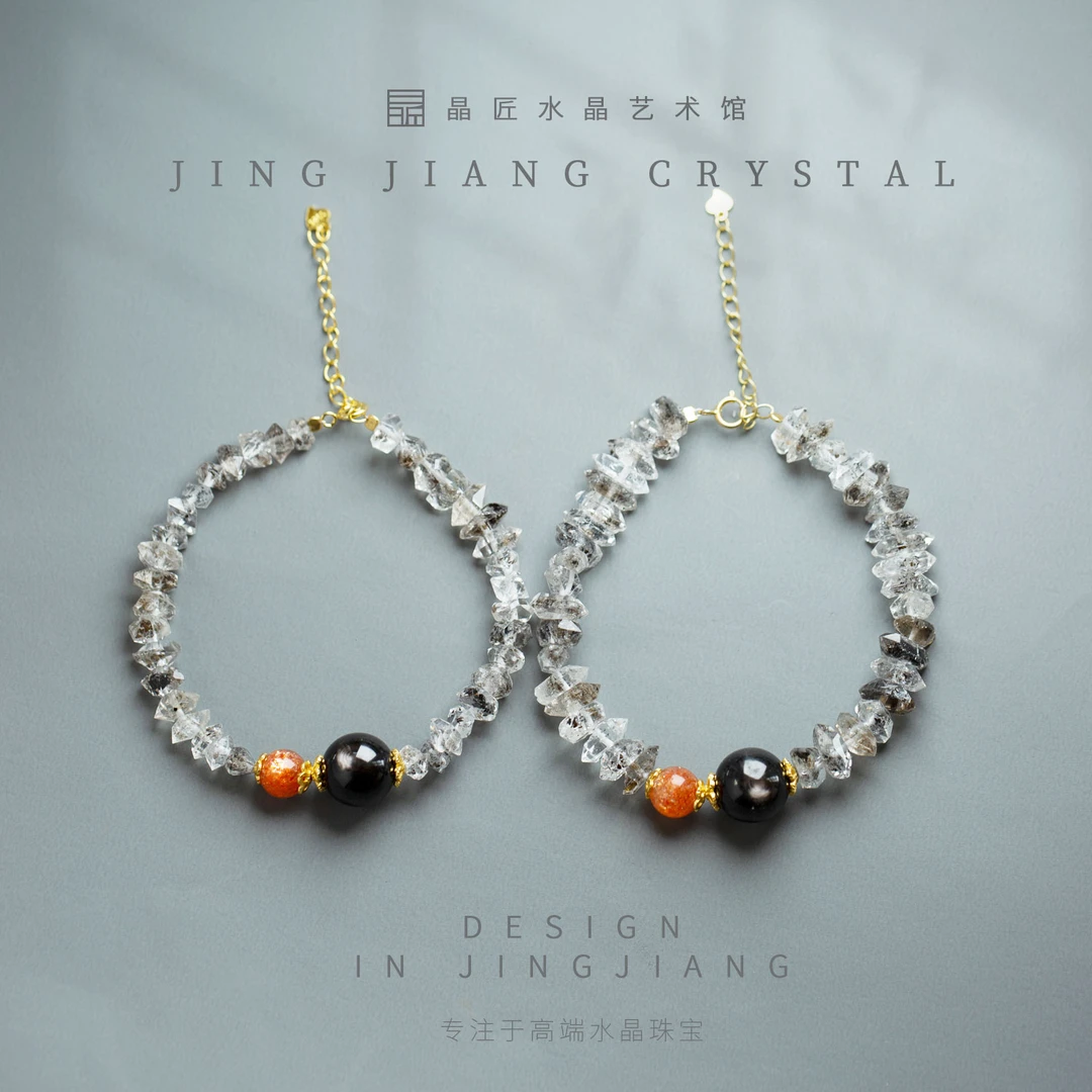 晶匠闪灵钻手串多样性发一   编号-Z24261