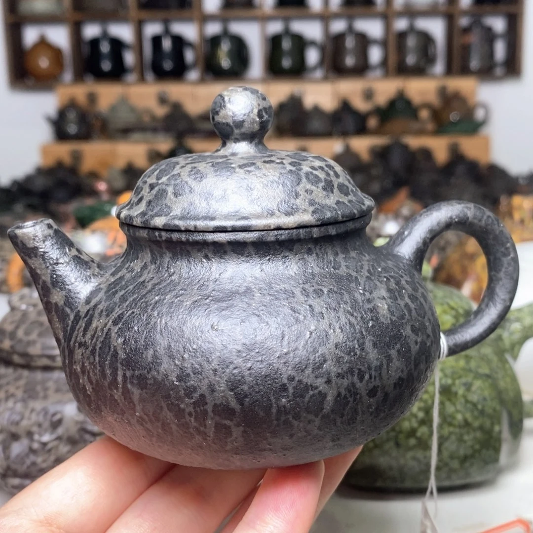 冰碛岩豹纹福利款容天壶200c c