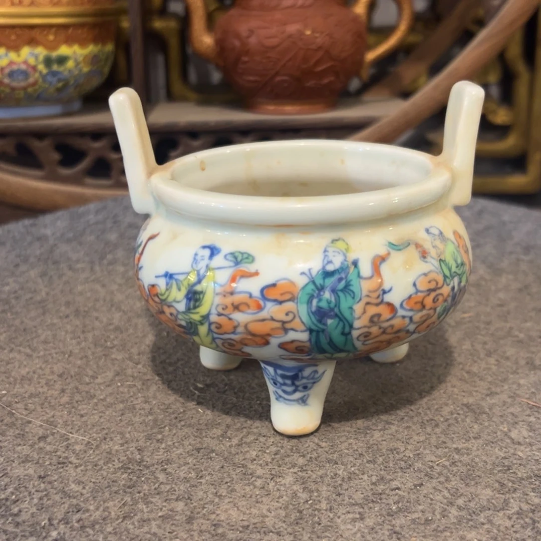 碟丰*精品斗彩瓷器收藏