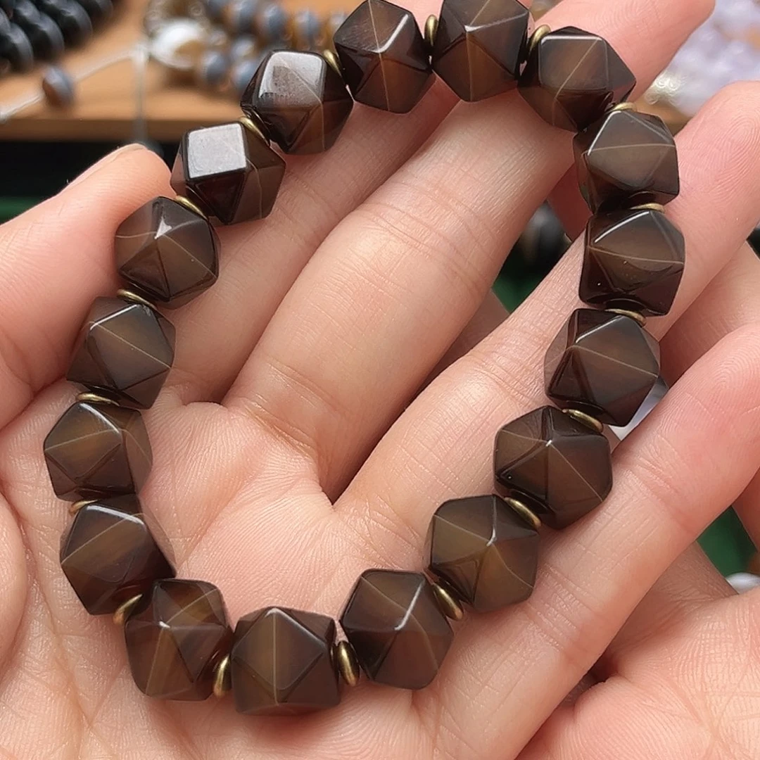 玛瑙/玉髓合金手串