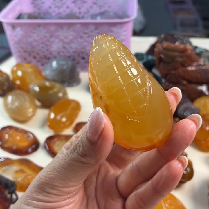 玛瑙/玉髓吊坠(不含链)未镶嵌
