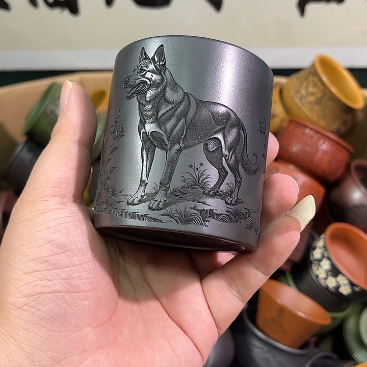 茶杯紫砂全手工紫砂主人杯