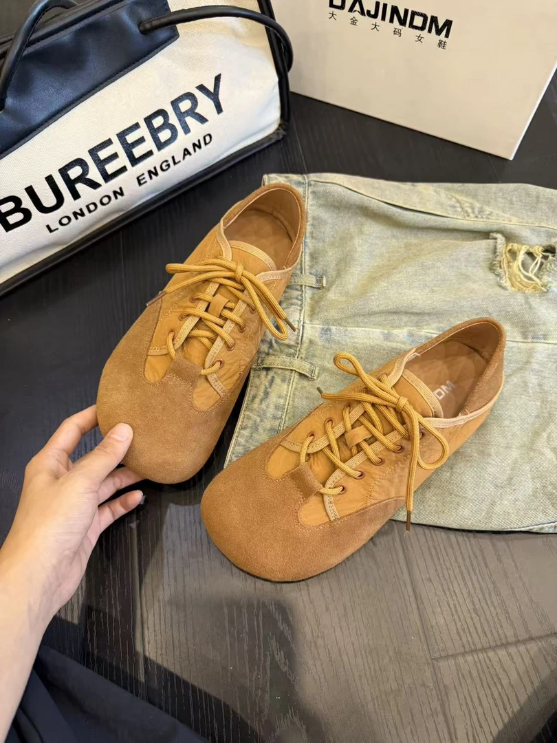 大金大码女鞋40-43拼接鞋面轻便舒适勃肯鞋