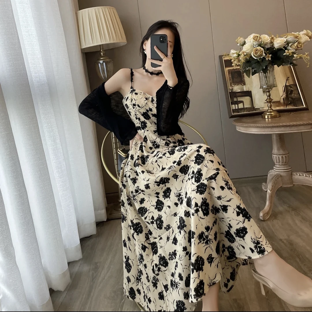 高货【41-50】小佳南油精选专柜撤柜高贵优雅气质连衣裙法式时尚