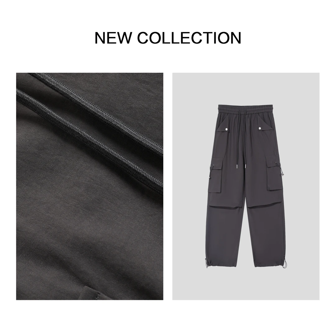 【龙哥专属】K5F36005A 休闲实用多功能口袋宽松工装裤