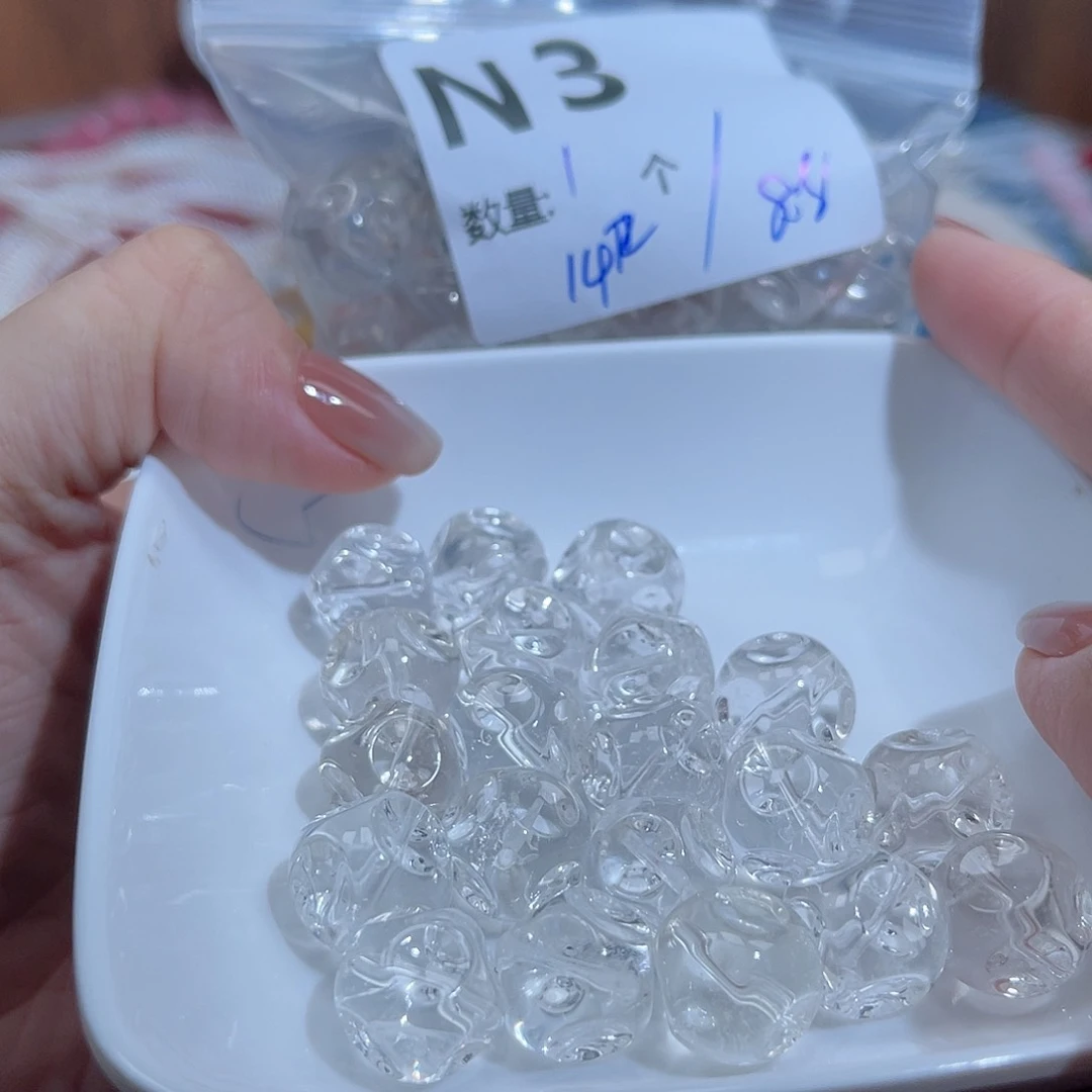 水晶珠宝半成品未镶嵌N3。