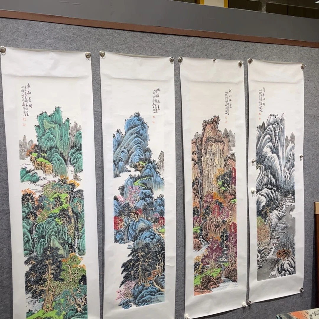 国画LT国画单幅任发4幅
