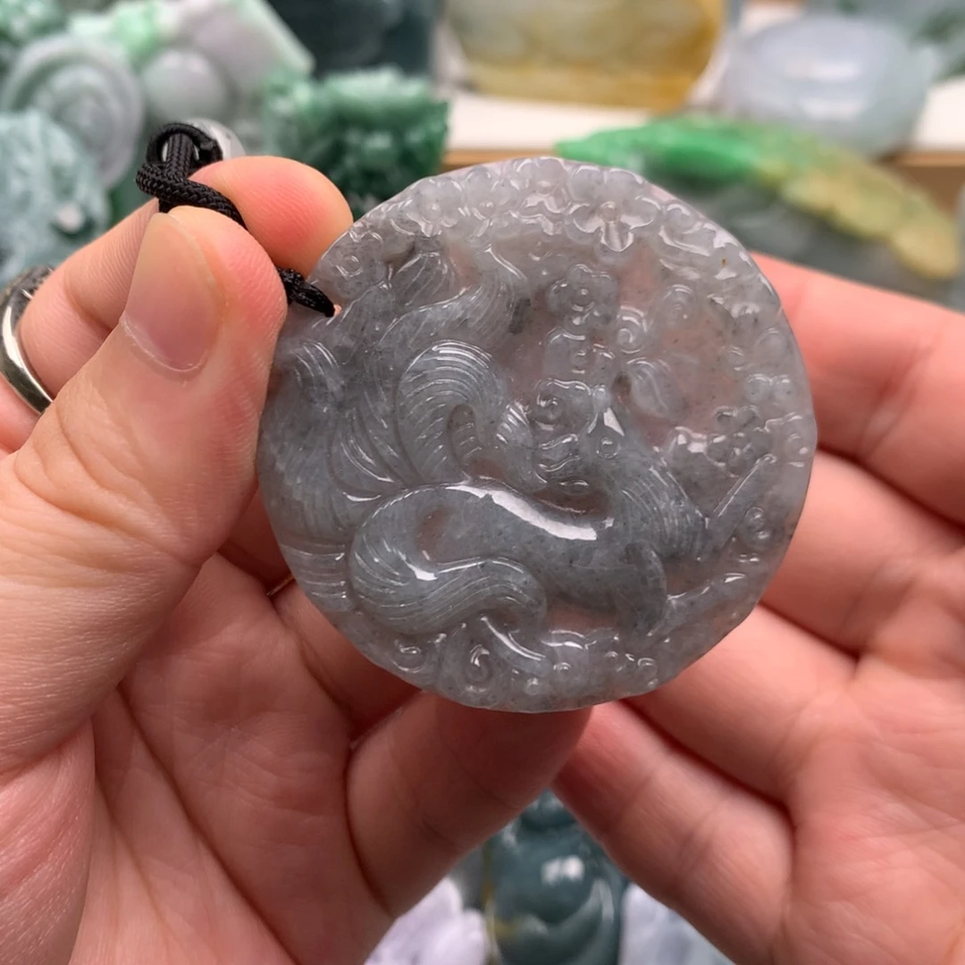 吊坠(不含链)未镶嵌翡翠