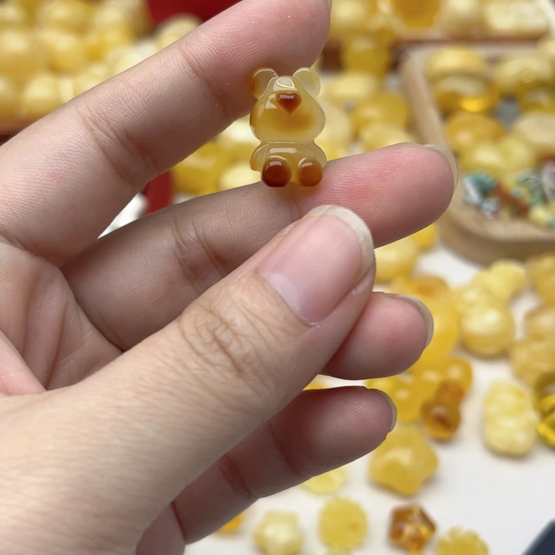 裸石蜜蜡未镶嵌天然