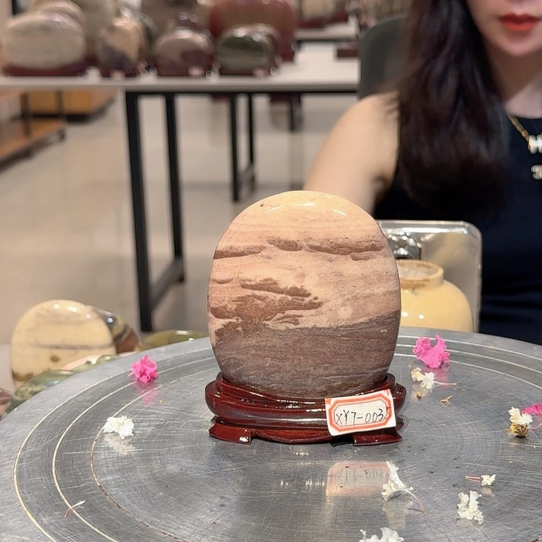 长江画面石小摆件