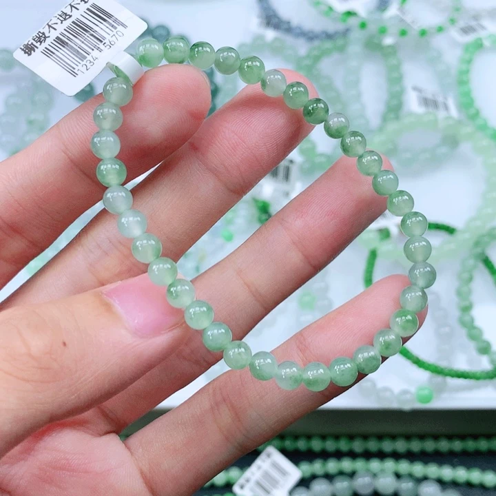 未镶嵌手链翡翠翡翠