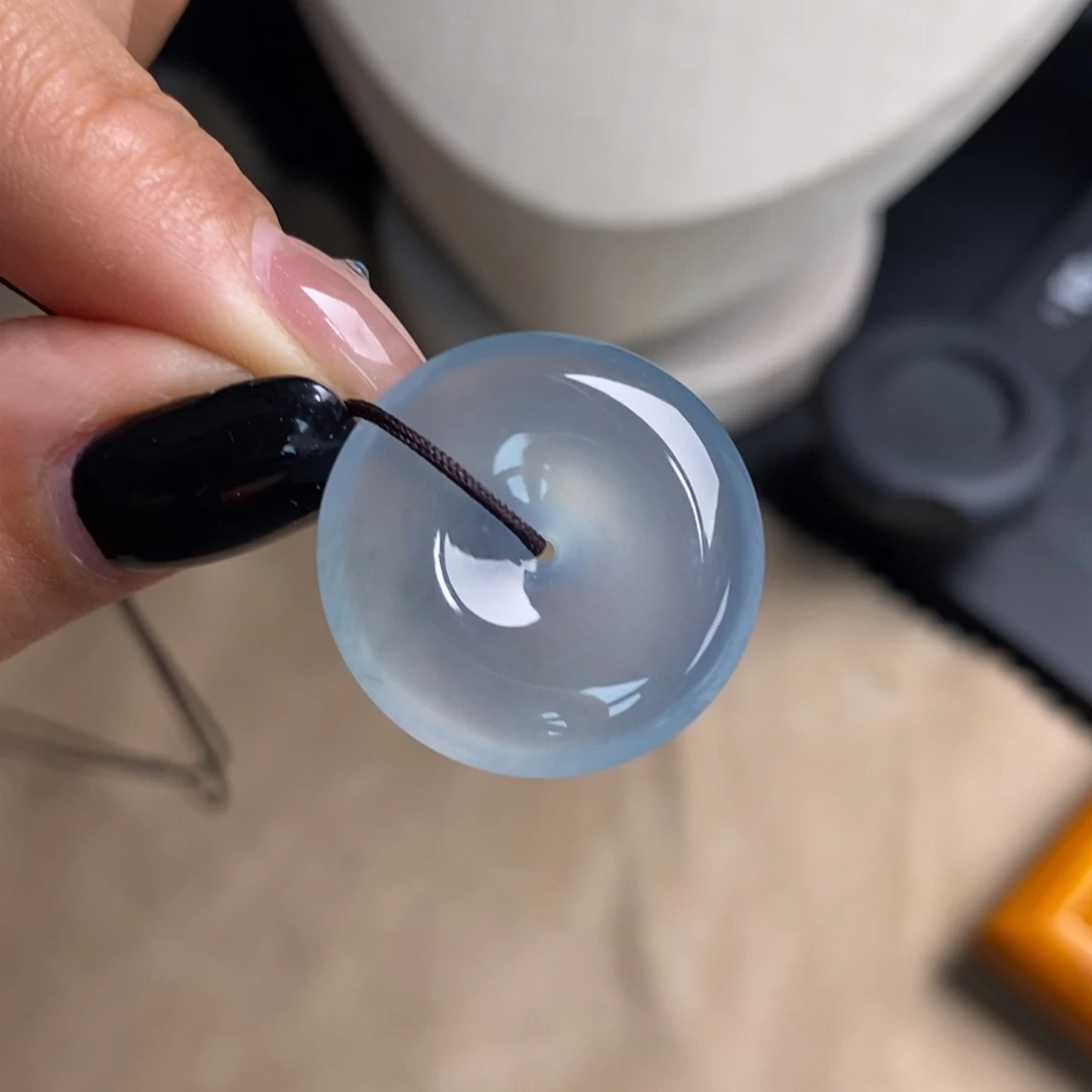 翡翠未镶嵌颈饰翡翠平安扣