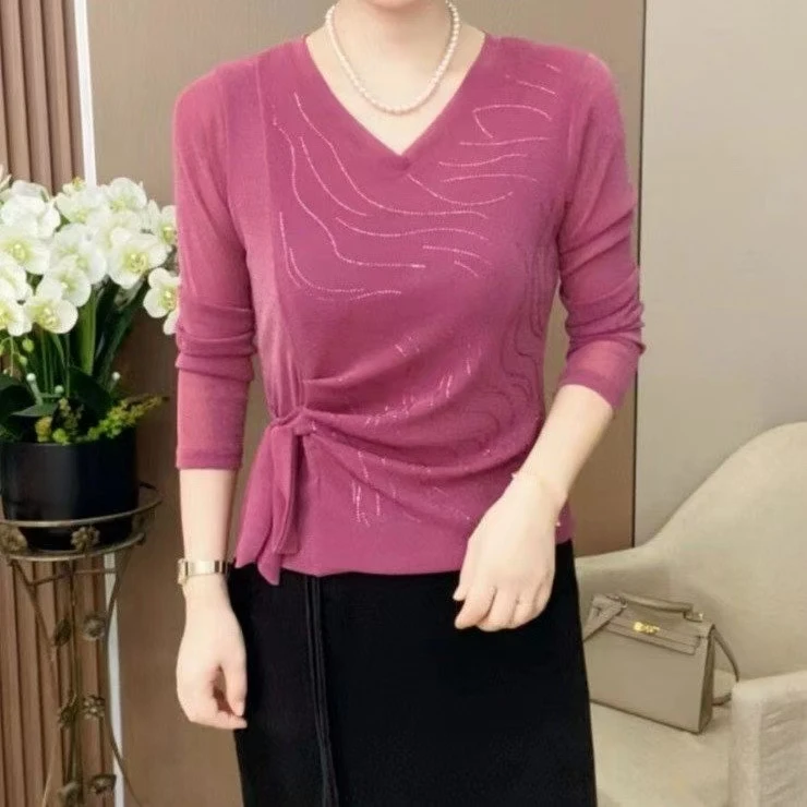 2025新款时尚显瘦修身打底衫