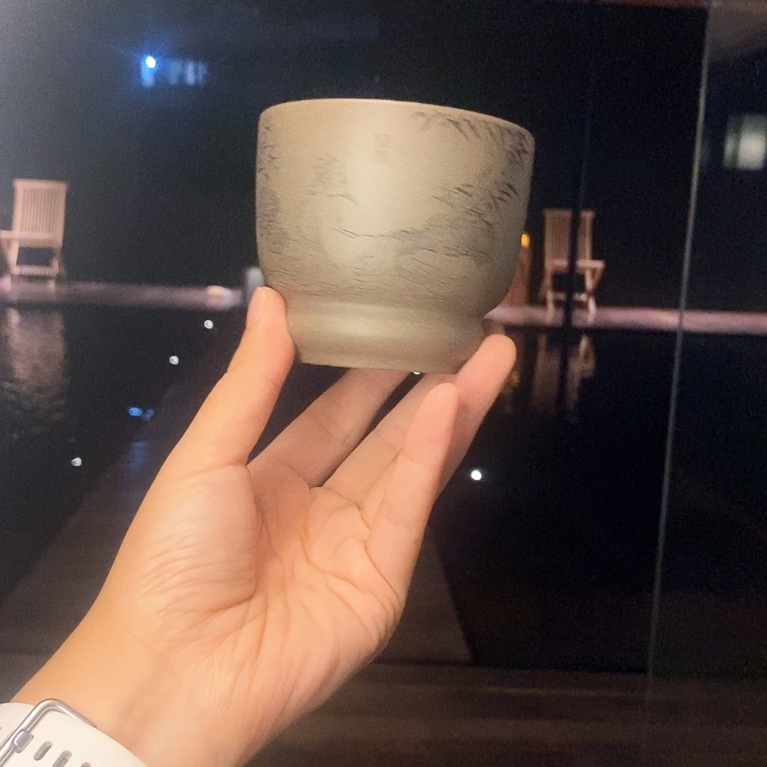 茶杯紫砂宜兴紫砂杯