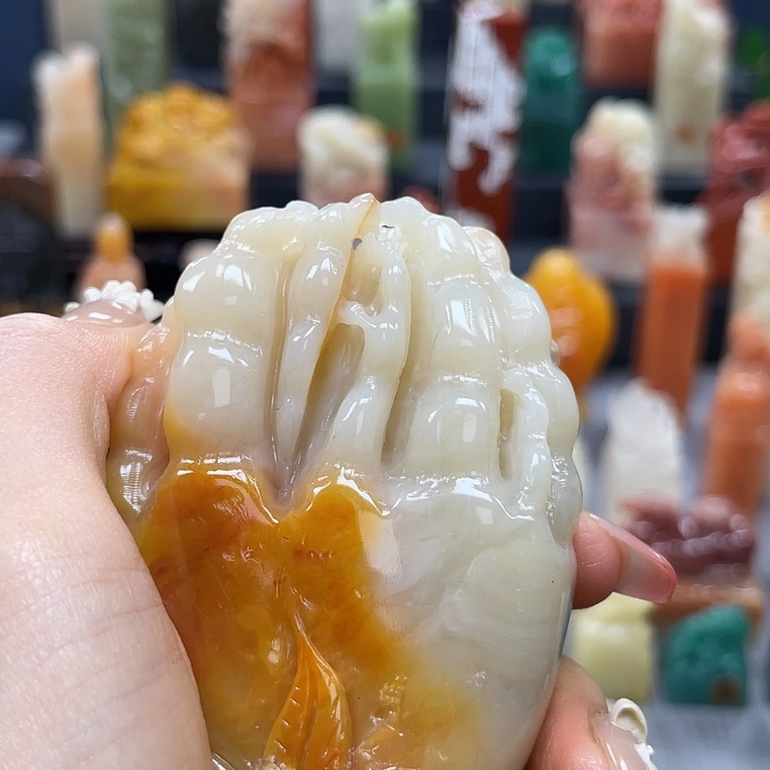 寿山石印石包邮包刻6217