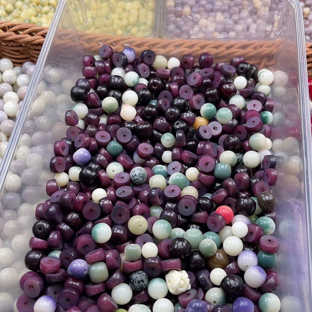 白玉菩提吊坠Z/10-12mm/200+60颗混珠不售后