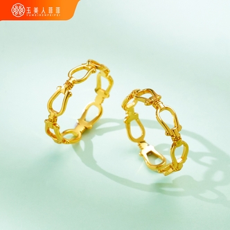 925银戒指 玉美人菲菲&S925马蹄扣戒指&多样性发一