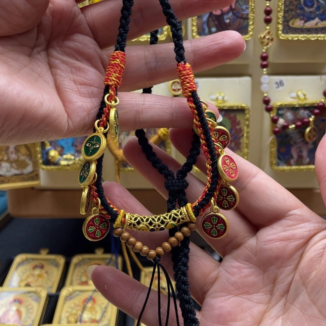 吊坠二*姐唐卡一步到位后又在新