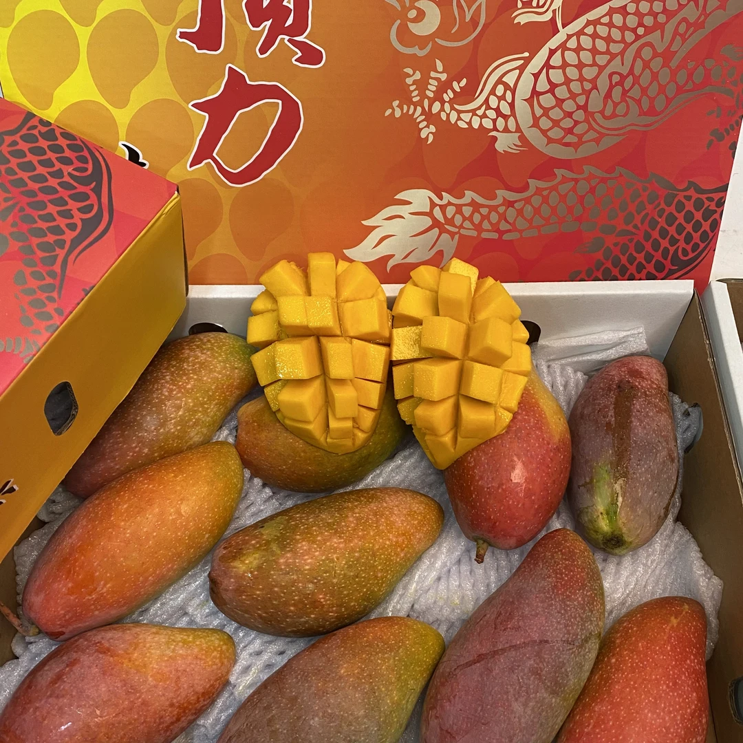 【乐鲜果园】海南贵妃芒树上熟当季新鲜芒果4斤装