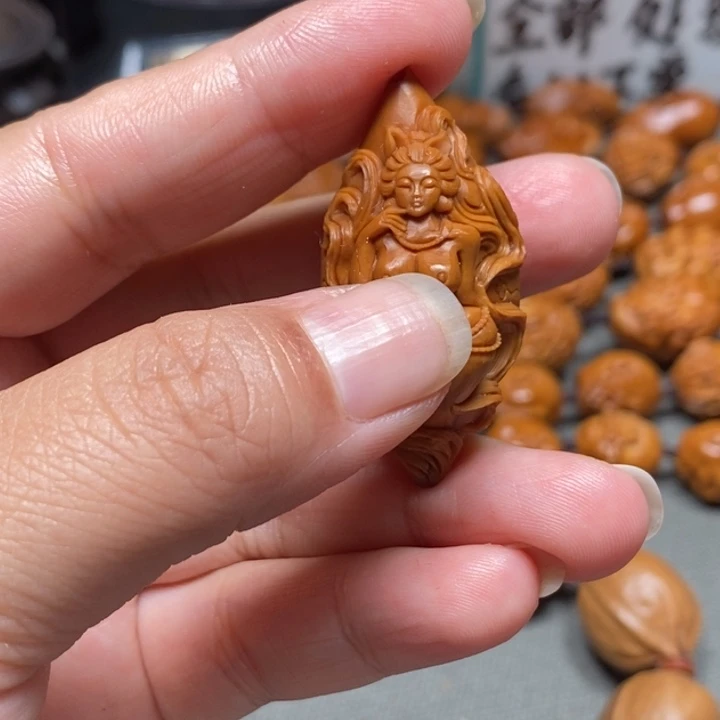 橄榄核手串/手链美女单颗