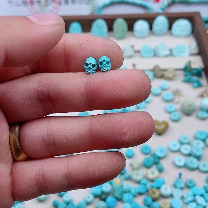 绿松石未镶嵌颈饰112