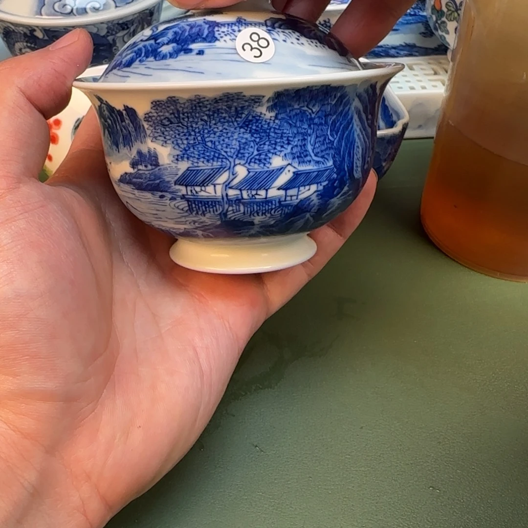 彦祖纯手工手绘茶具38