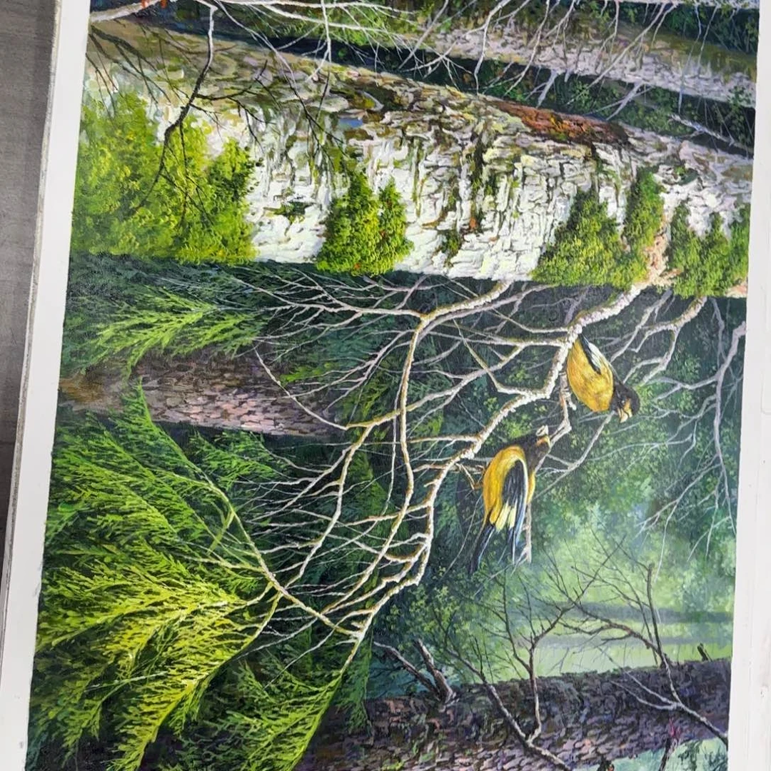油画加油加油努力加油加油