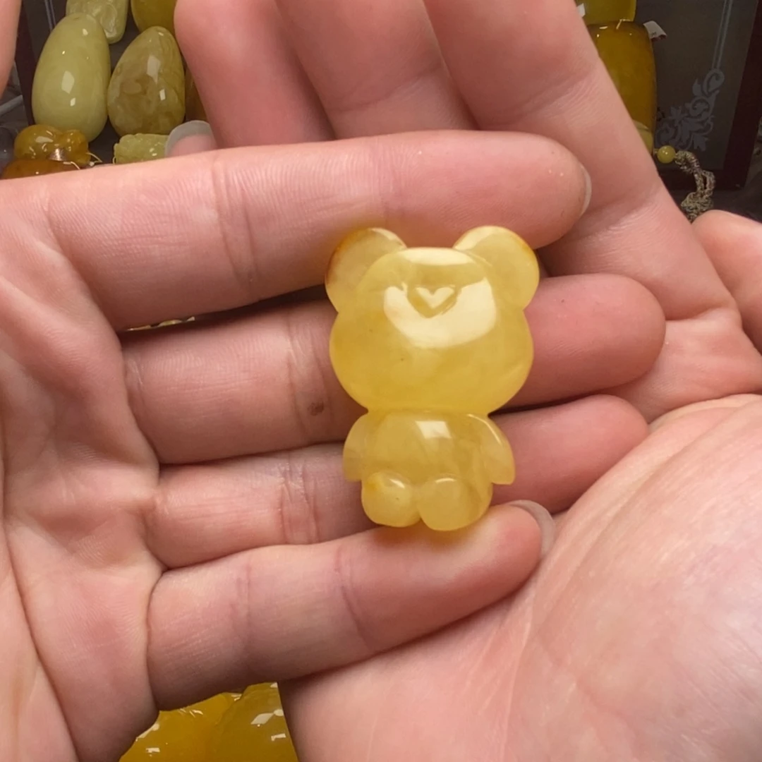 琥珀未镶嵌裸石蜜蜡