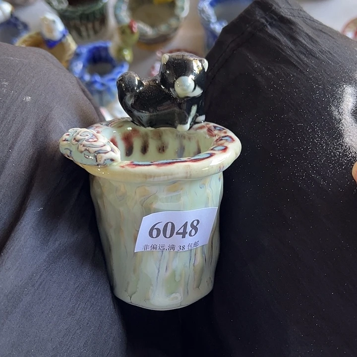 口5 手工花盆满30包邮