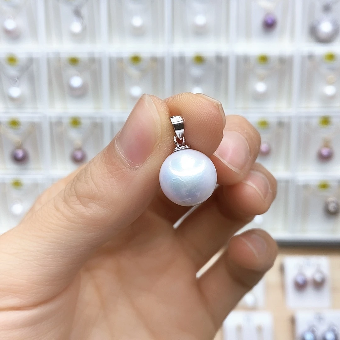 淡水珍珠合金吊坠(不含链)