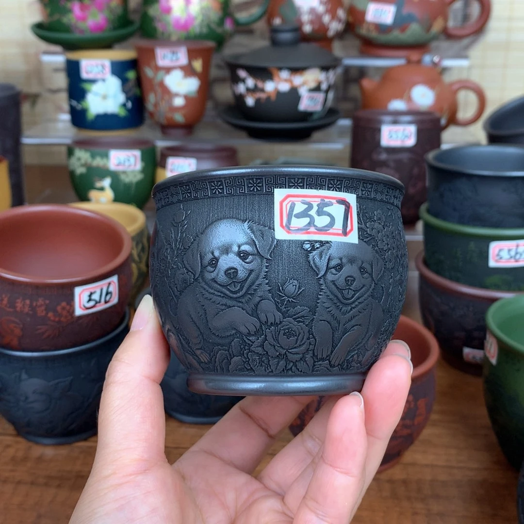 茶杯紫砂宜兴紫砂茶具