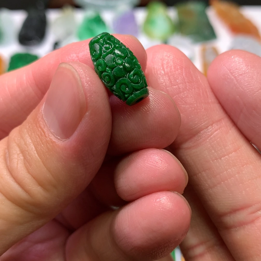 未镶嵌定制翡翠湖****梦吊坠