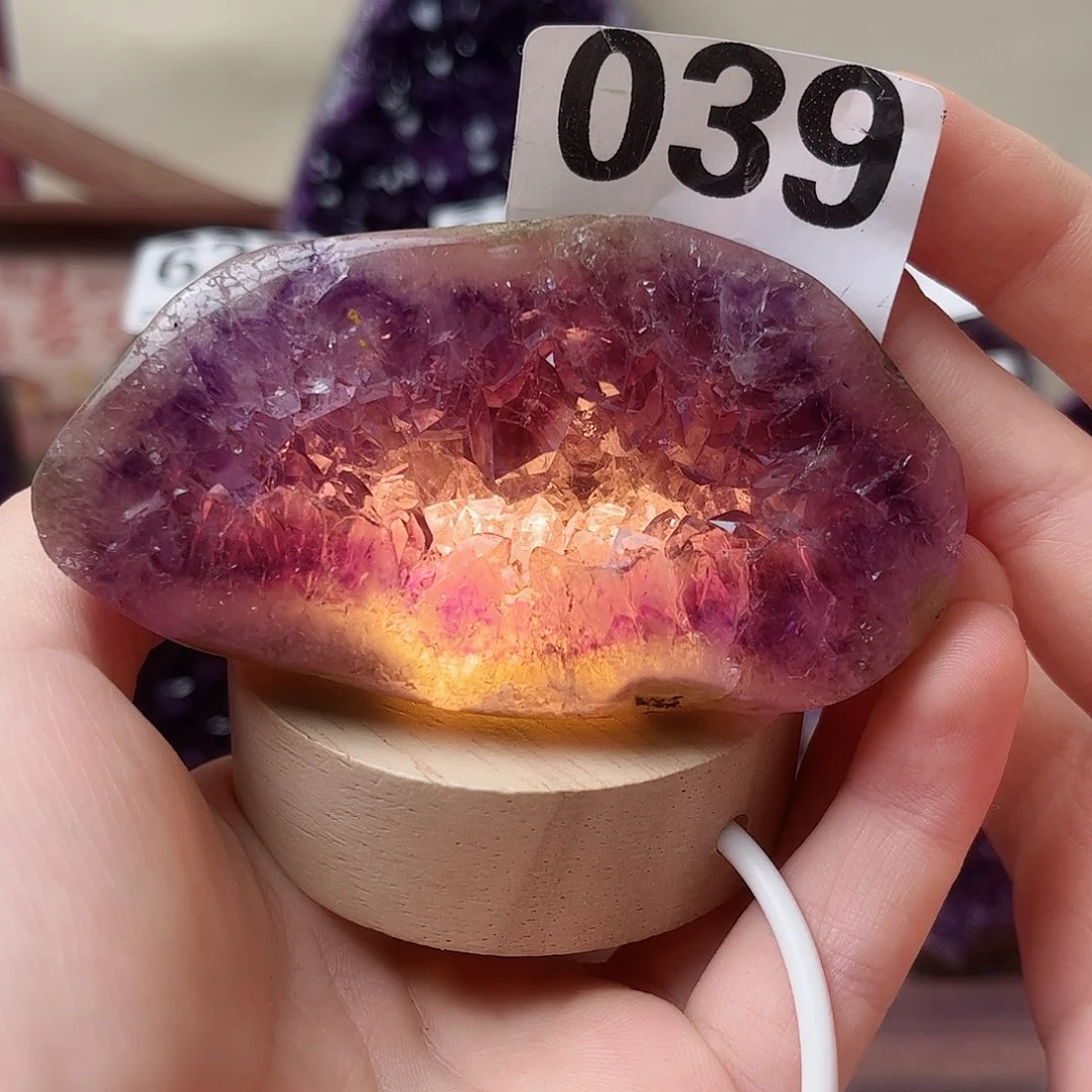 带底座888未镶嵌紫晶