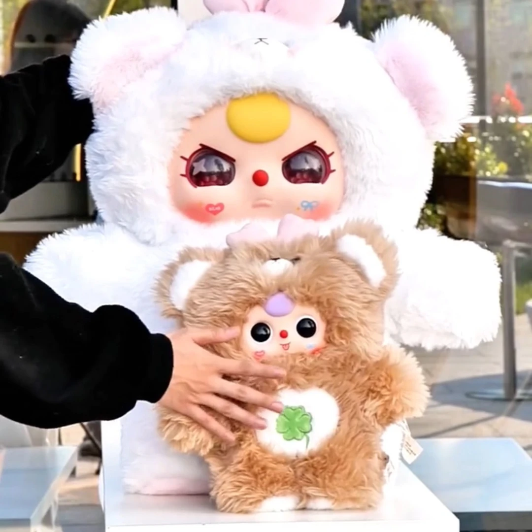 熊崽乖乖三岁大娃1000体系列可爱毛绒公仔盲盒