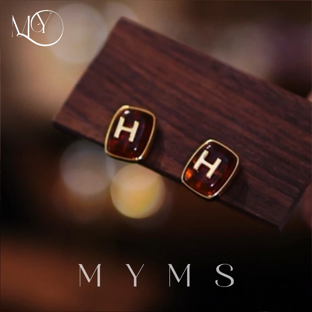 【棕调凝方】复古百搭精致M-104