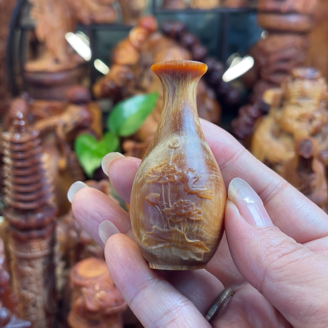 其他松木（琥珀木）微瑕花瓶