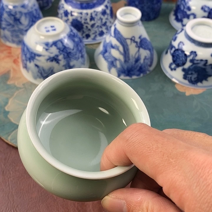 杯现代景德镇全手工全手绘茶具178888