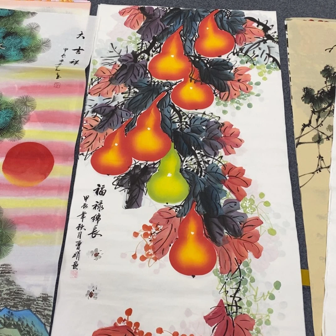 国画138✖️68四尺画画画画画画画