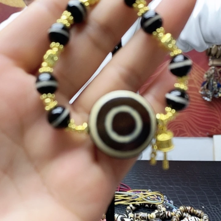 玛瑙/玉髓合金颈饰