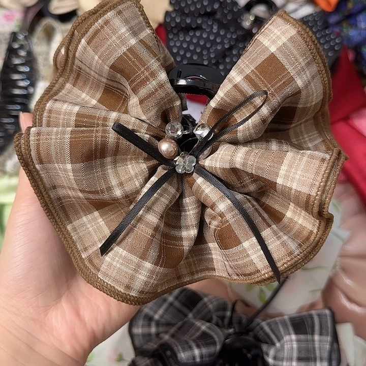 皮质铁合金棕色格子