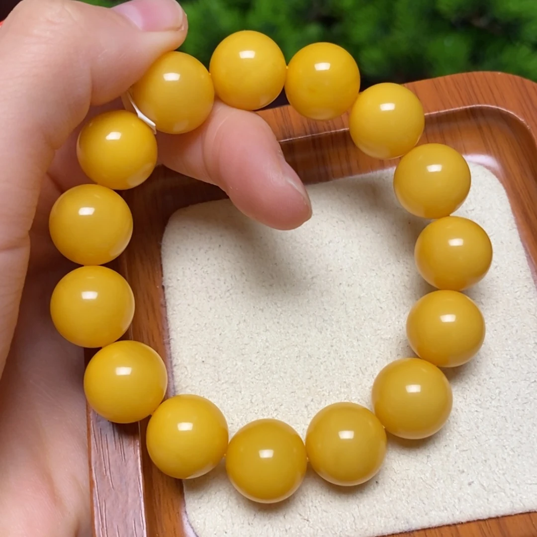 【闪购商品】未镶嵌蜜蜡手链手串