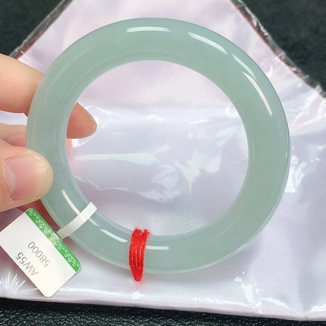 翡翠手镯未镶嵌55圆