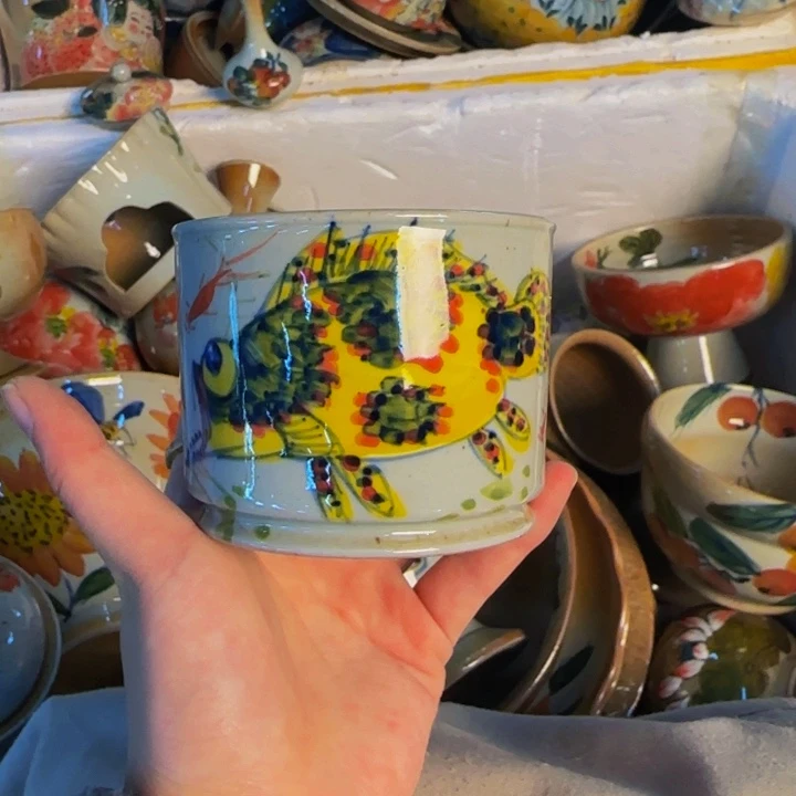 瓷片景德镇陶瓷手工手绘