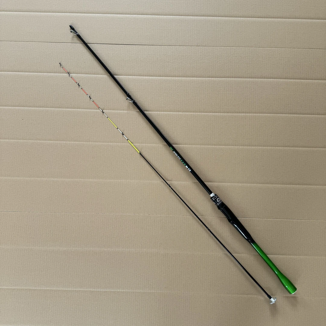 2.1米远投岸抛筏竿微瑕疵漆面小问题不影响使用