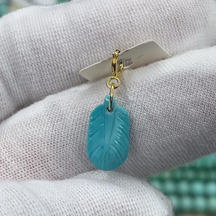 未镶嵌绿松石挂件