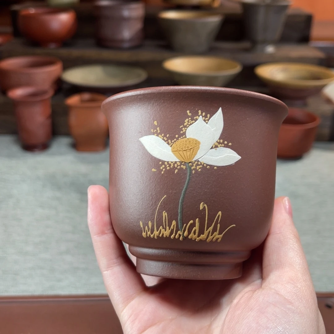 茶杯紫砂紫砂主人杯