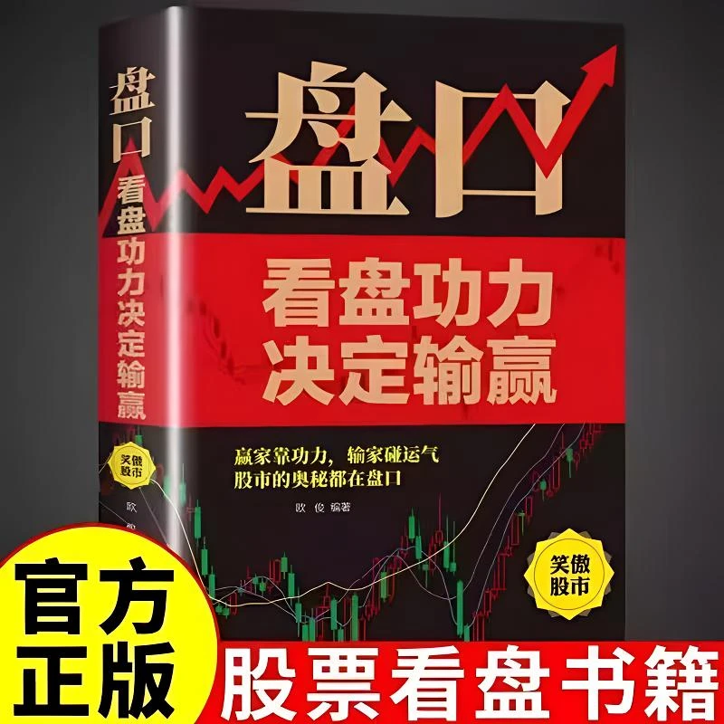 盘口看盘功力决定输赢 股市股票入门炒股投资基础知识书籍