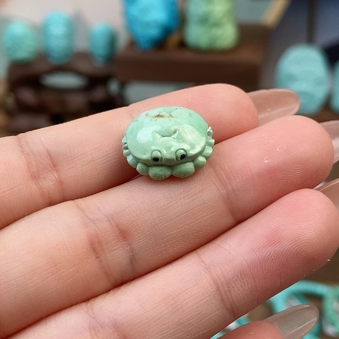 绿松石雕刻未镶嵌