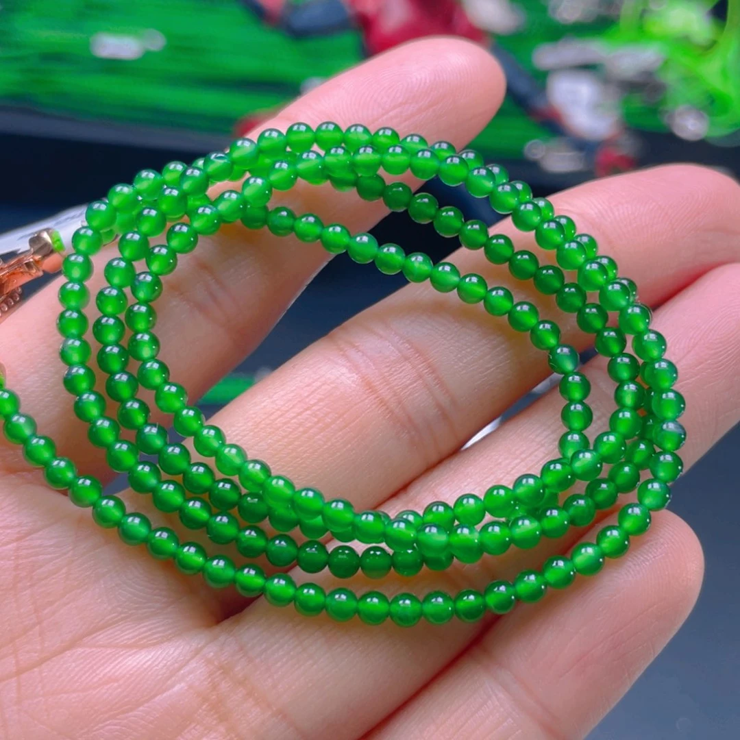 翡翠项链未镶嵌，1