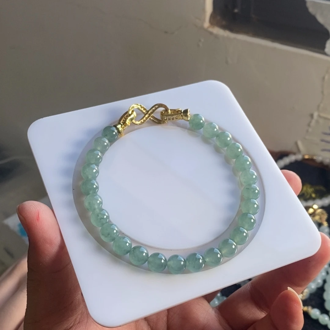 定制翡翠未镶嵌55缅甸翡翠A货卡7.5